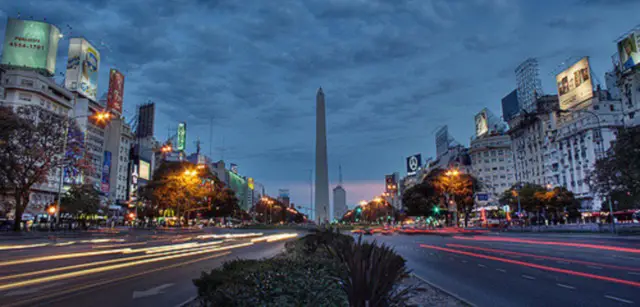 buenos aires 9 de Julio Avenue