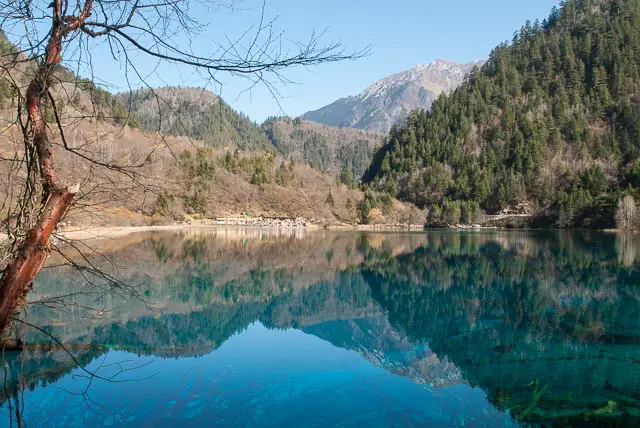 The Blue Lakes of Jiuzhaigou