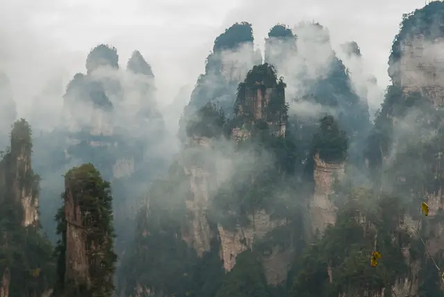 The Floating Mountains of Zhangjiajie