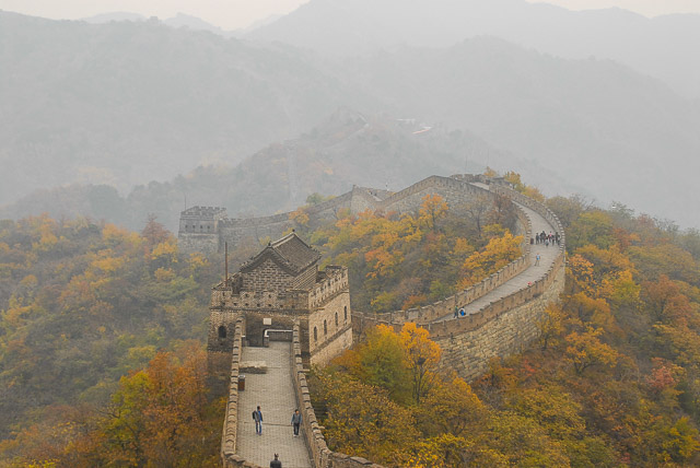 The Great Wall at Mutianyu China