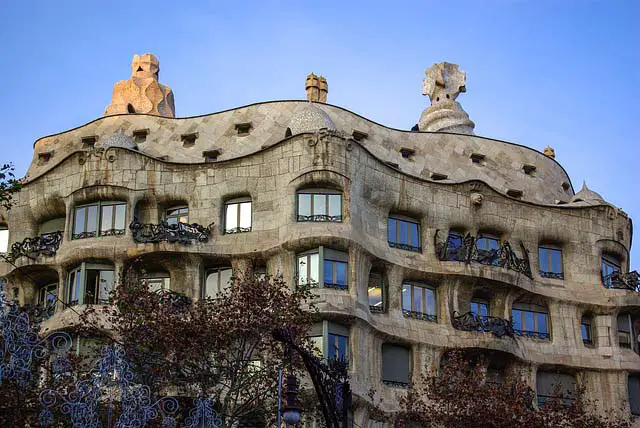 Gaudi's work in Barcelona - La pedrera