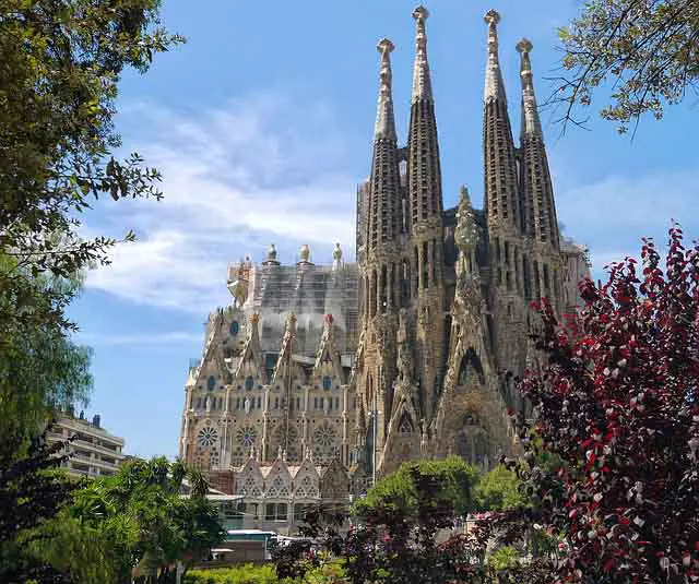 Gaudi's works in Barcelona - Sagrada Familia