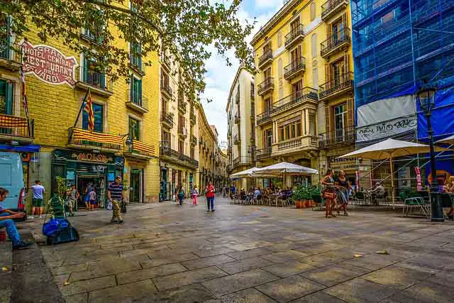 Eating in Barcelona - Outdoor restaurants