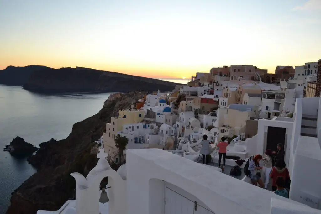 oia sunset