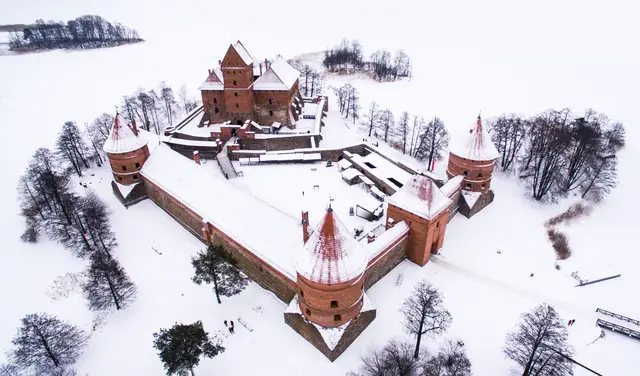 Trakai in winter