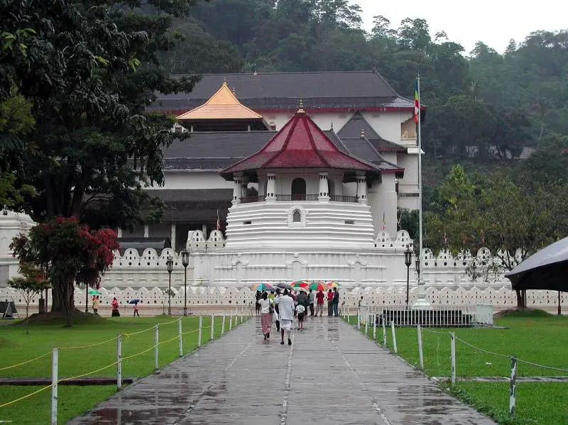 the Temple of the Tooth Sri Lanka