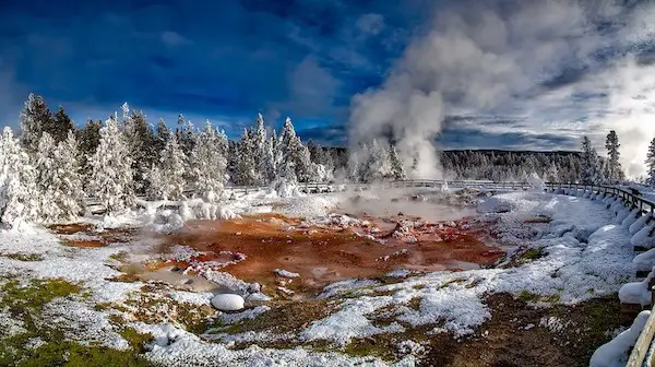 Camping in Yellowstone