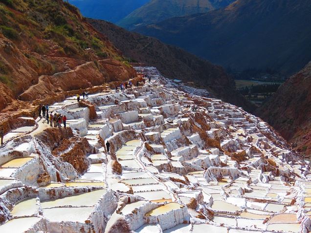 Maras Salt Pans in Peru