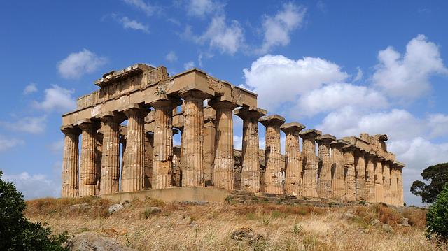 sicily selinunte temple antiquity