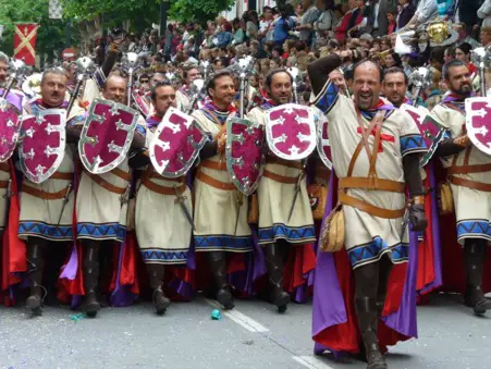 Moors and Christians in Alcoy Spain