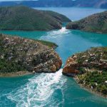 Horizontal falls in Australia