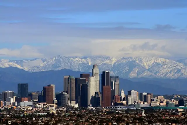 Los Angeles city of angels california