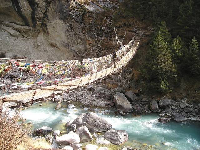 The Everest Region trekking route