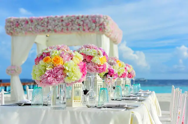 Top 3 wedding destinations