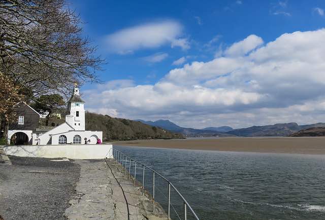 great camping destinations portmeirion in wales