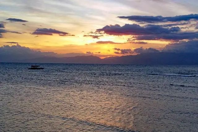 Moalboal island of Philippines