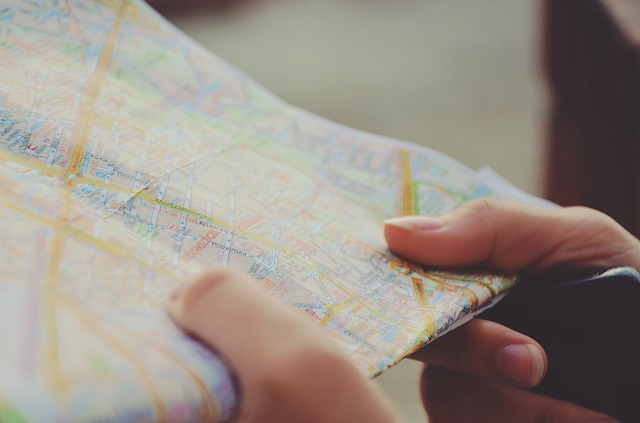 Travel maps and gadgets for safer travel