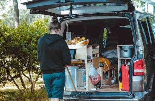 Motorhome packing and unpacking
