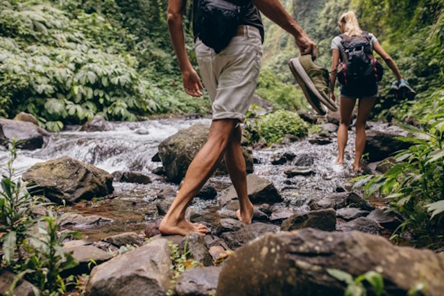 Take a hike during travels to keep healthy