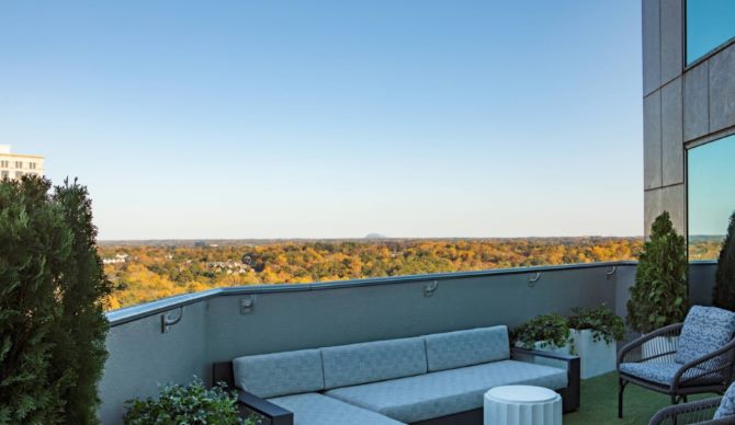 JW Marriot Atlanta Balcony