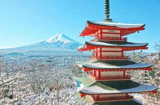 japan in winter