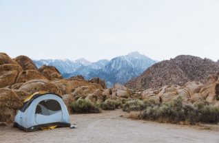 take camping trip in any weather