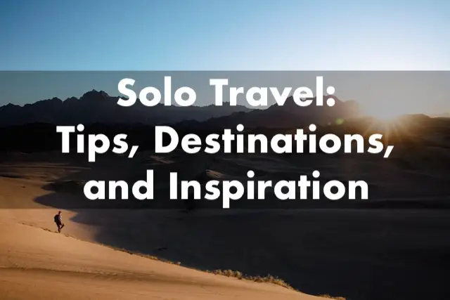 solo travel