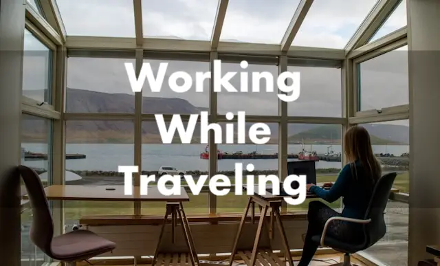 working while traveling